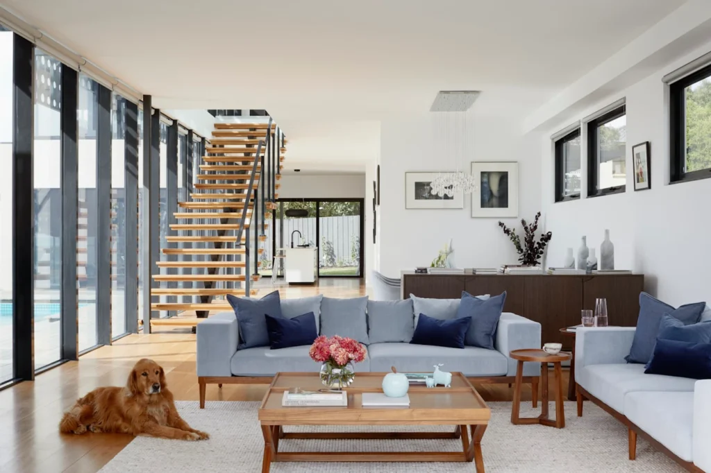 Intérieur moderne d’une maison résidentielle